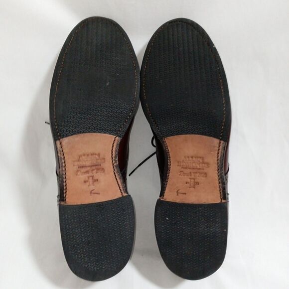 Vtg Allen Edmonds Men\'s Lexington Dress Shoes Burgundy, Size 11.5 B Resoled main image 3